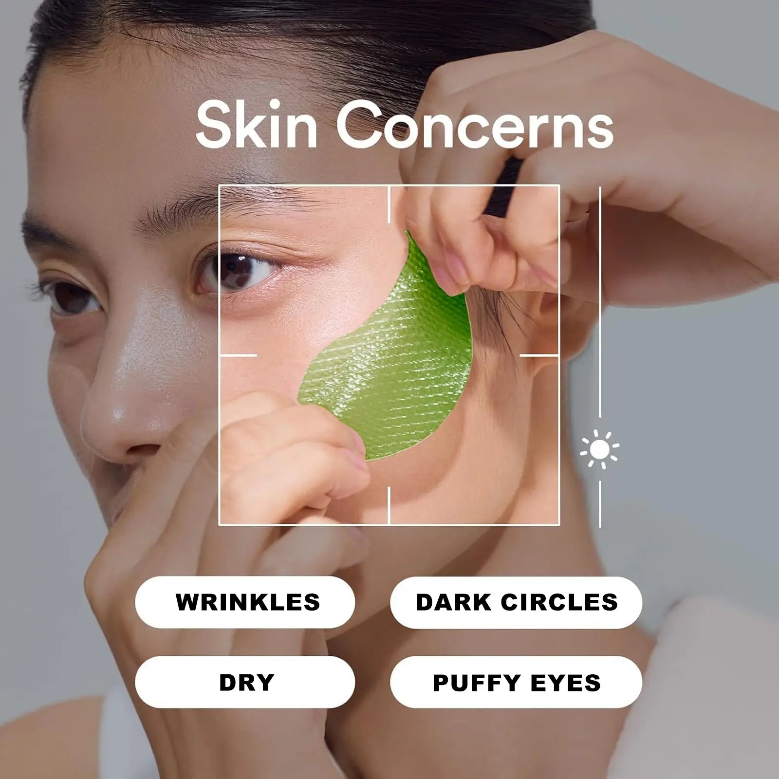 60 Pcs Avocado Collagen Eye Masks, Smoothing, Soothing and Hydrating under Eye Gel Patches, Reduce Dark Circles and Puffiness, Deep Moisturizing Eye Care for All Skin Types