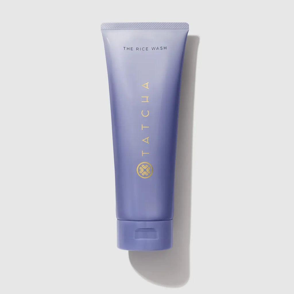 TATCHA the Rice Wash | Soft Cream Facial Cleanser Washes Away Buildup without Stripping Skin for a Soft, Luminous Complexion | 120 Ml