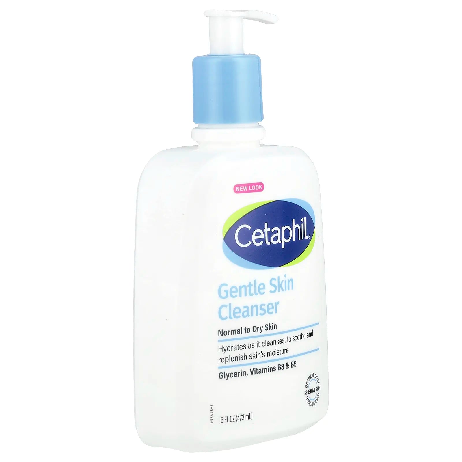 Cetaphil Gentle Skin Cleanser, Fragrance Free, 16 Fl Oz (473 Ml)