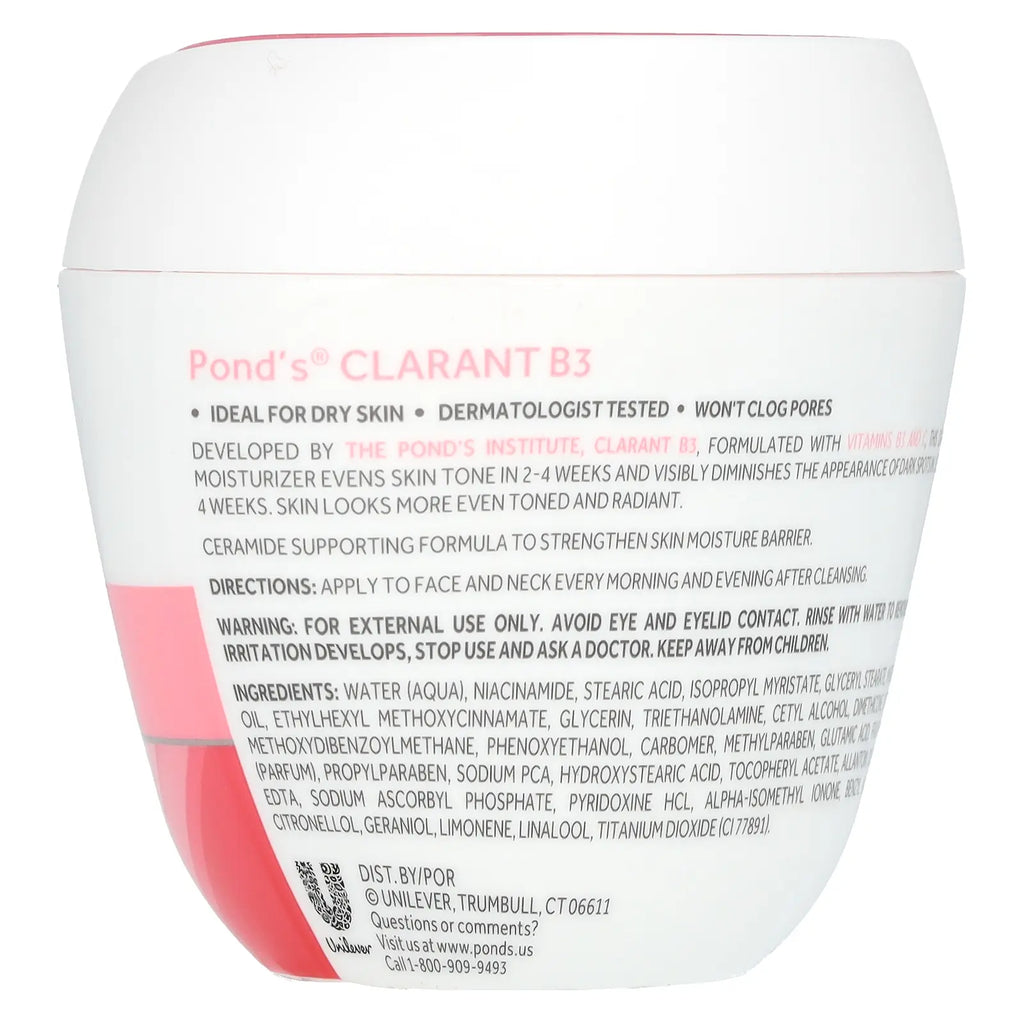 Pond'S Clarant B3 Dark Spot Correcting Cream, 7 Oz (200 G)
